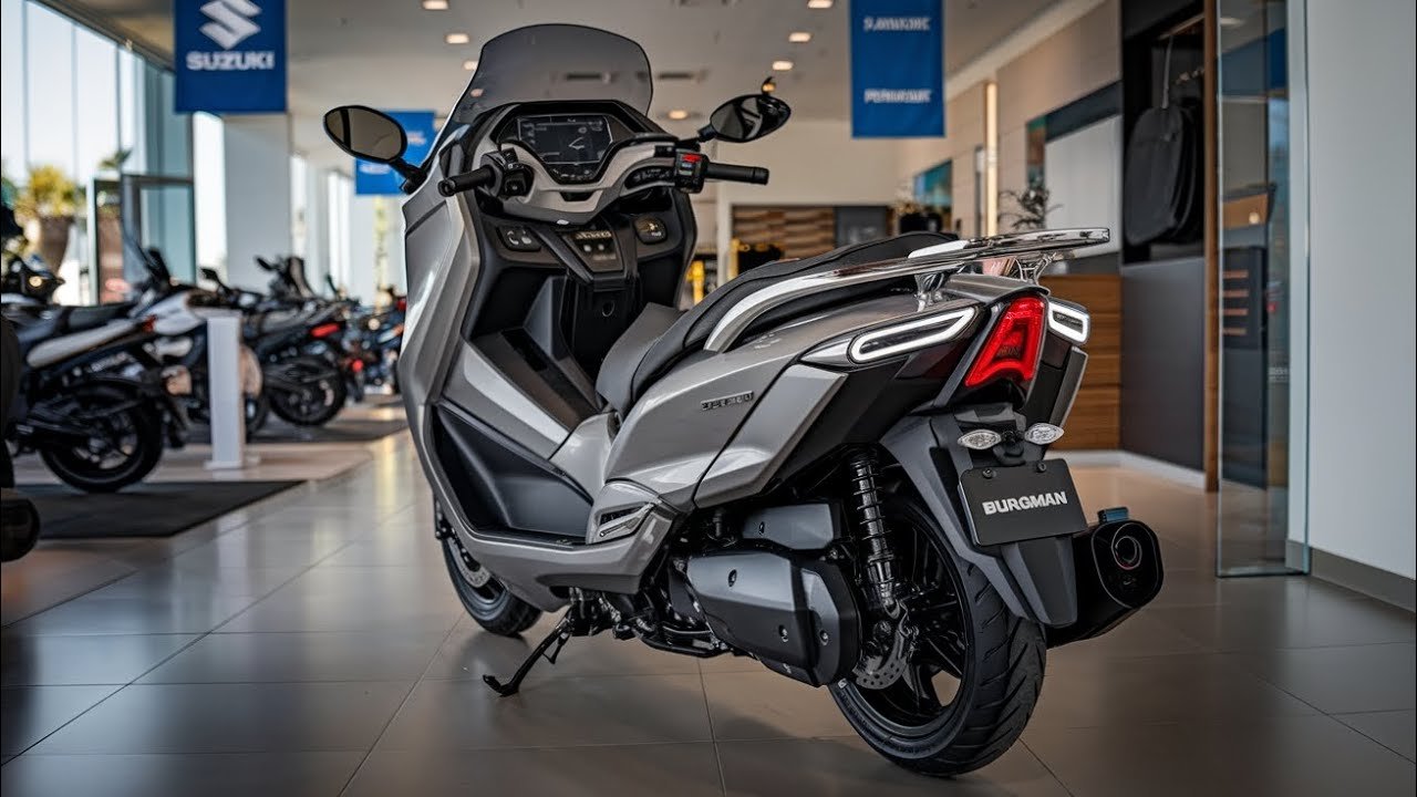Suzuki Company Secretly Launched its Shiny Powerful Burgman 650 Scooter with Premium Look and 50Kmpl Mileage