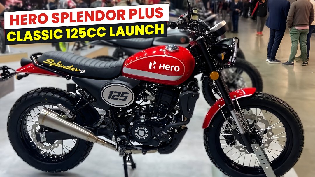 Hero Splendor 125 New Model 2025 Packs New Features, Attractive Graphics, and an Efficient BS6 Engine