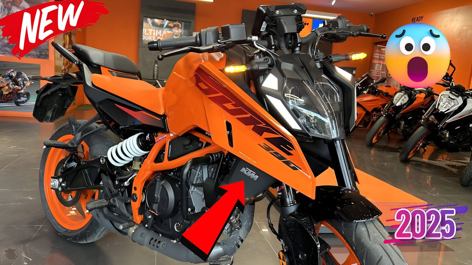 New KTM Duke 390 – Powerful Sport Bike with a Bold Look